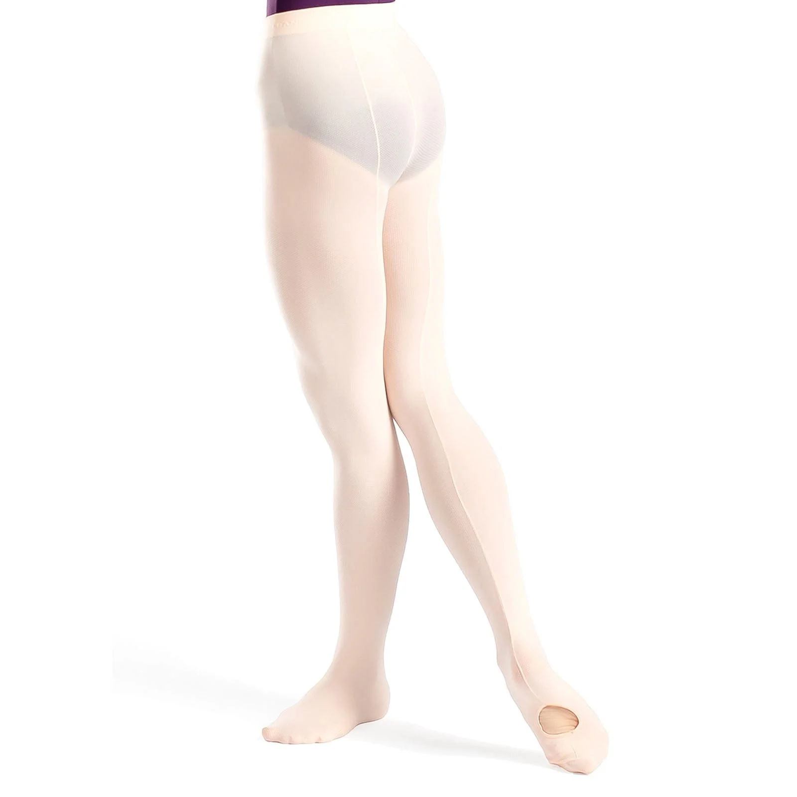 So Danca Child Mesh Seamed Convertible Tights