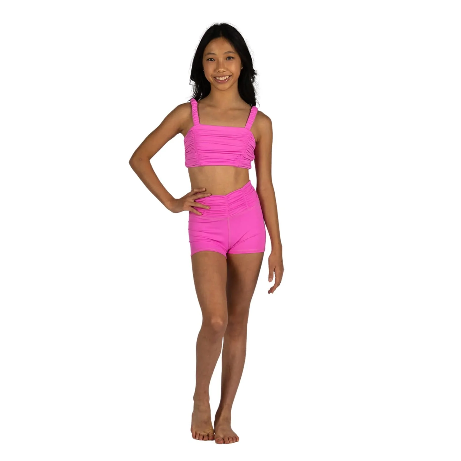 XO Dance Sassy Scrunch Top - Image 4