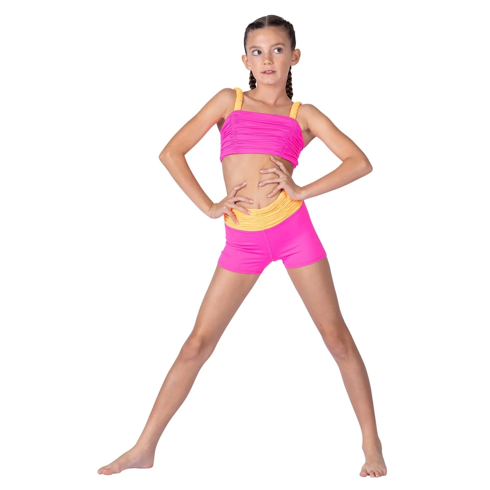 XO Dance Sassy Scrunch Top - Image 5