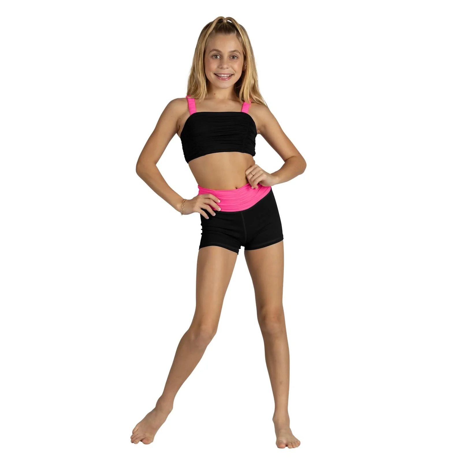 XO Dance Sassy Scrunch Top - Image 8